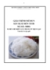 Giáo trình Sản xuất bún tươi - MĐ01: Chế biến sản phẩm từ bột gạo