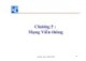 Bài giảng Kỹ thuật truyền số liệu và mạng: Chương 5 - ĐH Bách khoa TP. Hồ Chí Minh