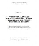 Ebook Professional English for masters of the Heat Power Engineering and Power Engineering Industry: Part 1