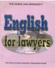 Ebook English for lawyers (Tái bản): Phần 1