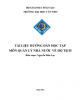 Tài liệu hướng dẫn học tập môn Quản lý nhà nước về hộ tịch - Nguyễn Hữu Lạc (Biên soạn)