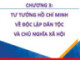 Bài giảng Tư tưởng Hồ Chí Minh - Chương 3: Tư tưởng Hồ Chí Minh về độc lập dân tộc và chủ nghĩa xã hội