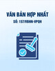 Văn bản hợp nhất 157/VBHN-VPQH