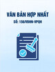 Văn bản hợp nhất 156/VBHN-VPQH